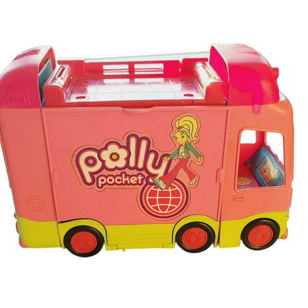 Poly Pocket Triple Decker Bus Playset‎